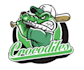 design awesome professional crocodile mascot logo