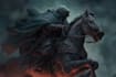 create dark art medieval detailed hand drawn illustration