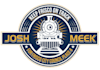 design modern train logo with express delivery