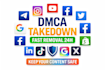 do fast dmca takedown and copyright, content removal