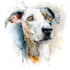 draw watercolor pet portrait