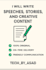 write speeches, stories, and creative content