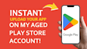 publish your app or game on my old verified google play store console quick