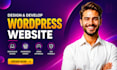 design or redesign responsive wordpress website development with elementor pro