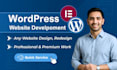 do wordpress website design using elementor pro or website development