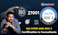 guide your business through iso 27001 and soc 2 compliance