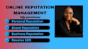 manage your business, personal and brand reputation with expert reverse SEO