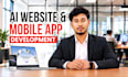 do ai mobile app development and ai website as full stack web developer