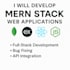 develop react angular website with node csharp