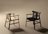 minimal and modern chair design  photorealistic 3d renderings