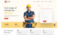 design cleaning service, plumber, handyman, and electrician website