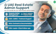 assist with dubai and abu dhabi real estate admin duties