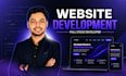 do custom website development build business website as full stack developer
