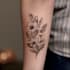 make a tattoo in black and white or in color