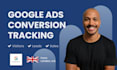 set up google ads conversion tracking via GTM and ga4