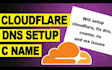 setup cloudflare, fix dns, cname, ns and mx issues