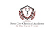 design vintage private school logo