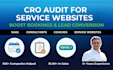 do a website cro audit for your saas, coaching or service business