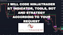 code ninjatrader 8 indicator tools ninjatrader strategy