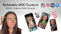 create ugc video ads for tiktok, instagram or facebook