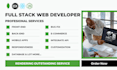 full stack website development, front end, backend, full stack web dev