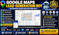 build a google maps scraper bot for business leads