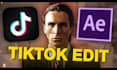 do a 4k viral tiktok edit using after effects