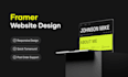 do framer website design, figma to framer