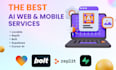 develop and fix mvp web and mobile apps using lovable, replit, bolt, ai tool