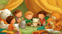 illustrate gentle and expressive children book scenes