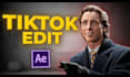 make you a tiktok edit using after effects