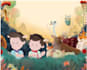 draw cute fairytale illustration