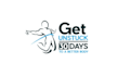 design powerful transformative day fitness challenge logo