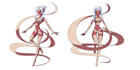 character sheet in anime style