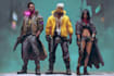 design cyberpunk and fantasy character splash art