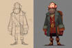 draw simple 2d game characters