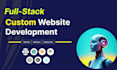 develop modern full stack web applications using nextjs and reactjs