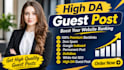 publish guest post on high da and premium guest post sites