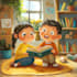 do custom book cover and children book illustrations