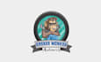 design excellent grease monkey logo