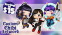 draw a cute chibi illustration