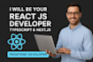 develop your web application with nextjs reactjs mongodb firebase typescript