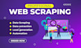 do web scraping, data mining and data extraction using python