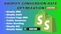 boost shopify cro through audit, with optimization for shopify sales