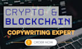 provide white label crypto copywriting content service