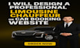 design a professional limousine, chauffeur website
