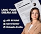 write and update your resume, CV, cover letter and linkedin