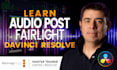 davinci resolve studio 20 audio post consultant and master trainer