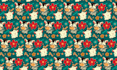 design seamless repeat pattern design