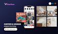 design editable canva templates for instagram social media